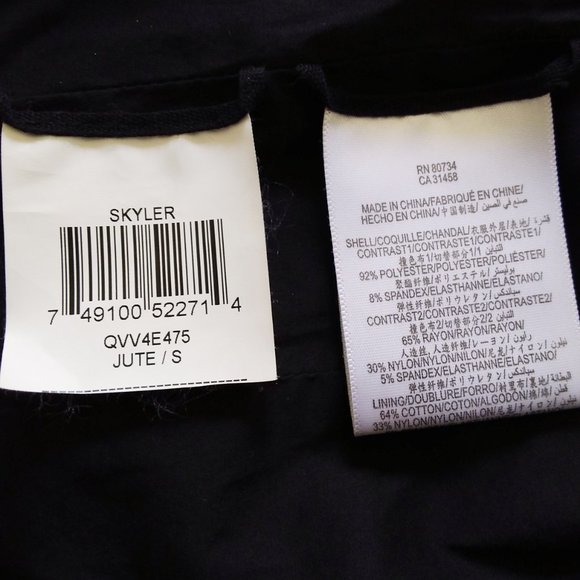 BCBGMaxAzria Skyler Faux Suede Cropped Moto Jacket Size Small Laser Cutouts - Picture 11 of 11